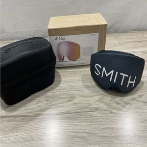 SMITH 4D Mag Low Bridge Fit Goggles